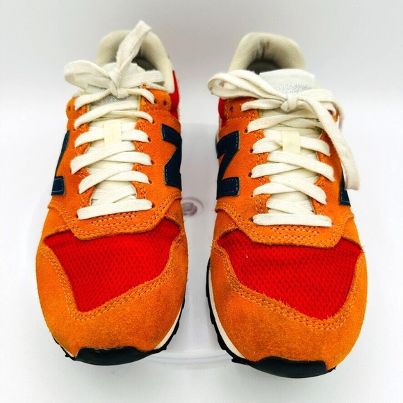 New Balance 996 Vintage Orange Suede Sneakers‎ Womens 6.5B Preppy Academia Retro - Picture 4 of 11